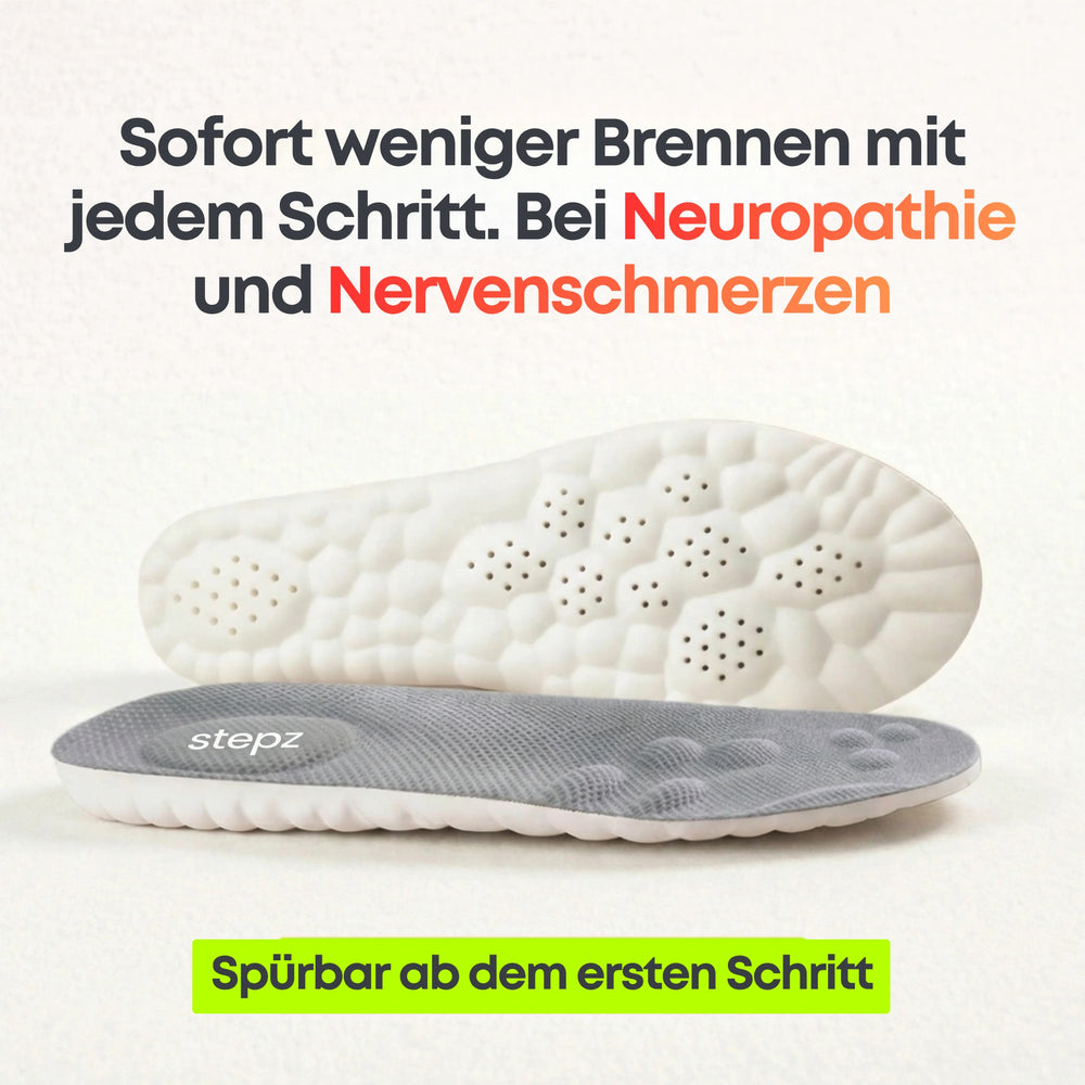 Entlastungssohlen bei Neuropathie & Nervenschmerzen