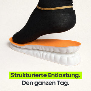 Entlastungssohlen bei Fersenschmerzen & Plantarfasziitis