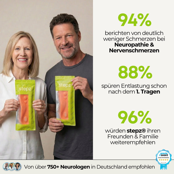 Entlastungssohlen bei Neuropathie & Nervenschmerzen