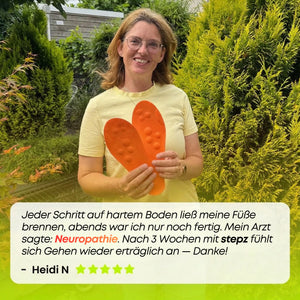 Entlastungssohlen bei Neuropathie & Nervenschmerzen