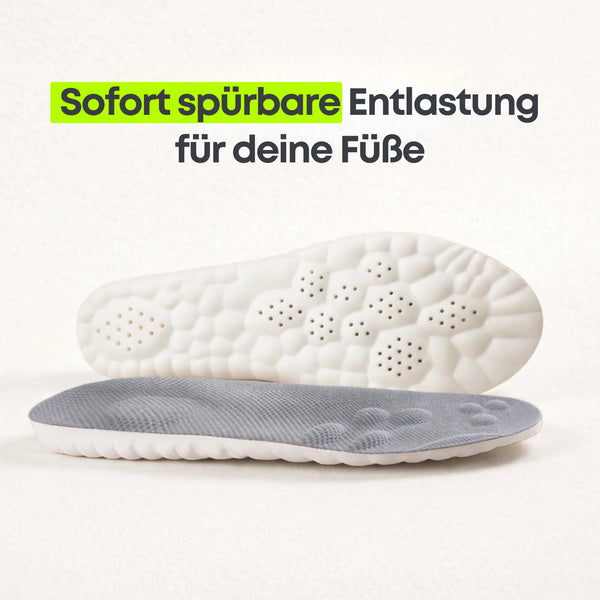 Entlastungssohlen bei Fersenschmerzen & Plantarfasziitis