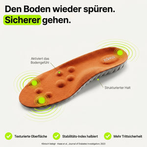 Entlastungssohlen bei Neuropathie & Nervenschmerzen