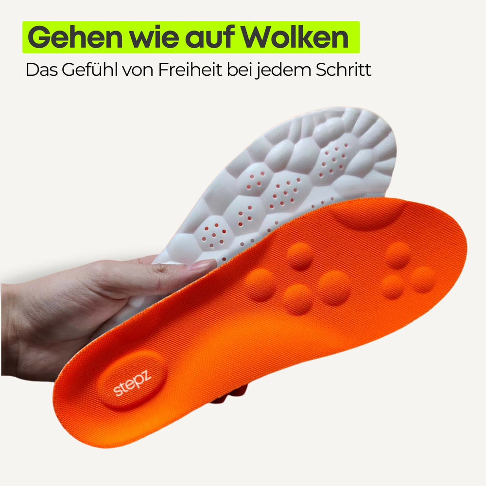 Entlastungssohlen bei Fersenschmerzen & Plantarfasziitis