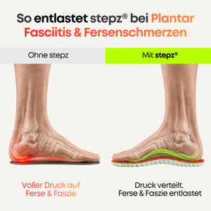 Entlastungssohlen für den Arbeitsschuh – bei Fersenschmerzen & Plantarfasziitis