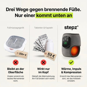 Luma Pro® 3-in-1 Massagegerät bei Nervenschmerzen & Neuropathie